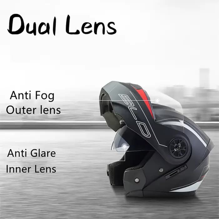 BLD casque rabattable