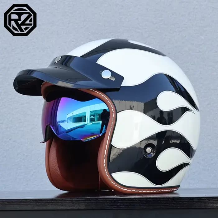 Casque de moto pour adulte ORZ