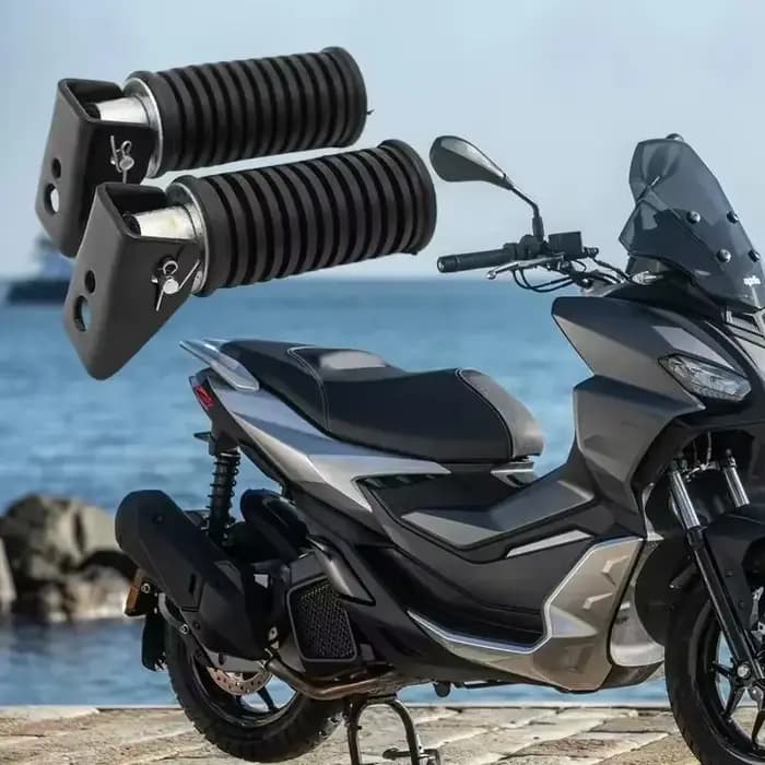 Accessoires de moto tout-terrain : repose-pieds avant