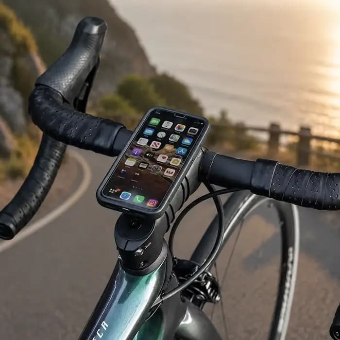 Support de téléphone réglable pour moto