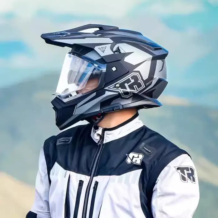 Casque de moto tout-terrain Trtiger JT1