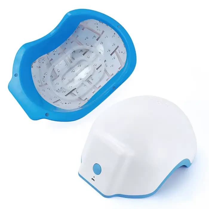 Casque de croissance de cheveux au Laser, 272 Diodes, longueur d'onde 678nm, thérapie capillaire Rechargeable par USB pour la repousse des cheveux et le traitement de la perte de cheveux