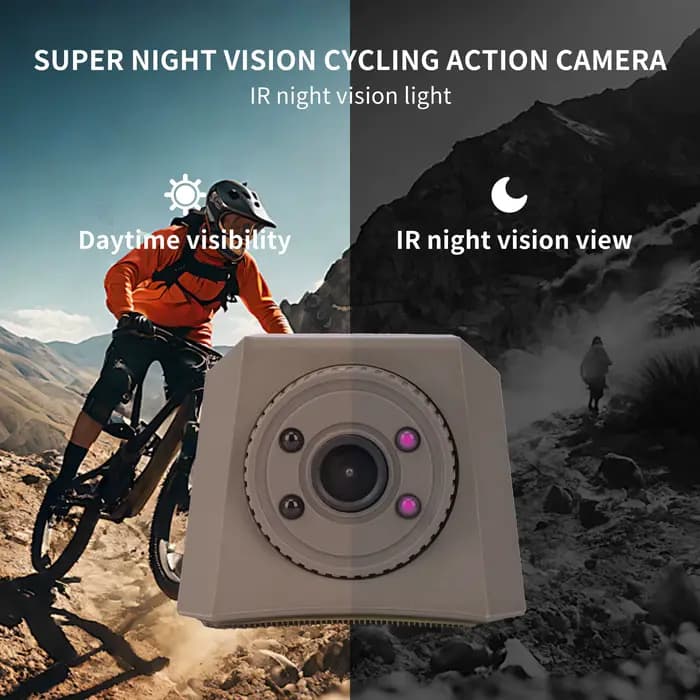 Caméra de sport tactique EverwildGear avec fonction vidéo et photo