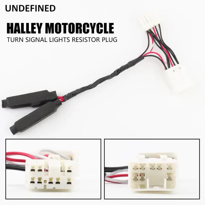 Égaliseur Led charge clignotant résistance Plugin pour Harley Touring Road King Electra Glide Softail Fat Boy Dyna Low Rider
