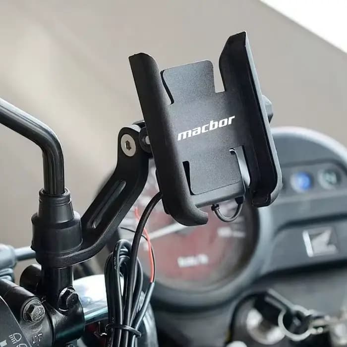 Support de Navigation en alliage absorbant les chocs pour téléphone de moto