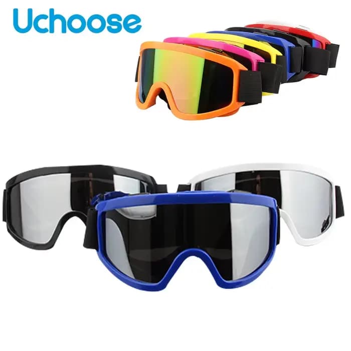 Lunettes de casque de moto