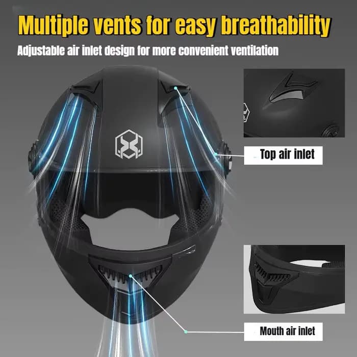 Casque et équipement de sécurité pour moto et scooter