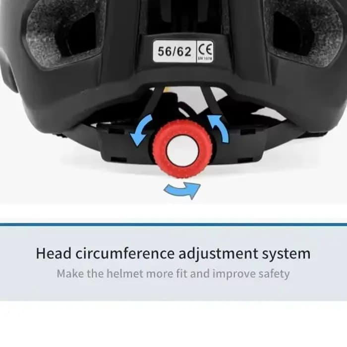 Casque de vélo BATFOX, casque de montagne moulé intégral