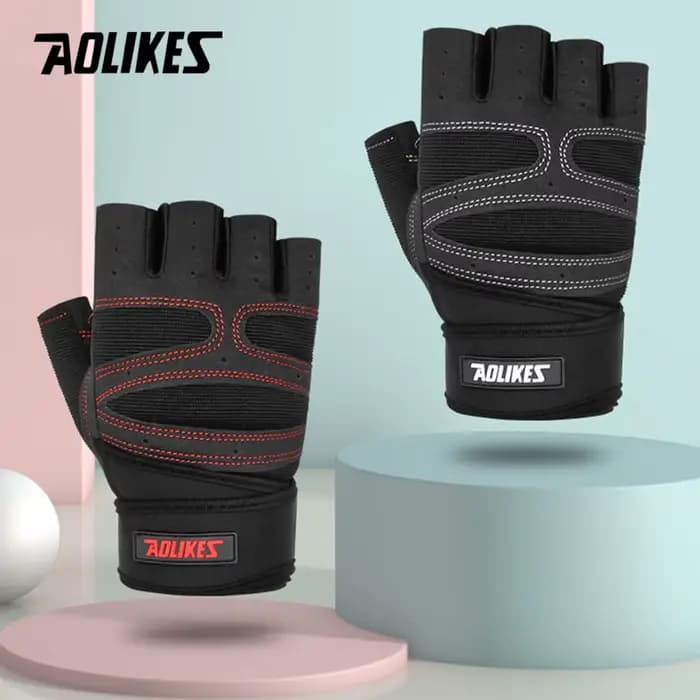 Gants de bug astique à Demi-Doigt