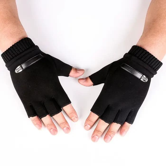 Gants en daim et cuir pour hommes
