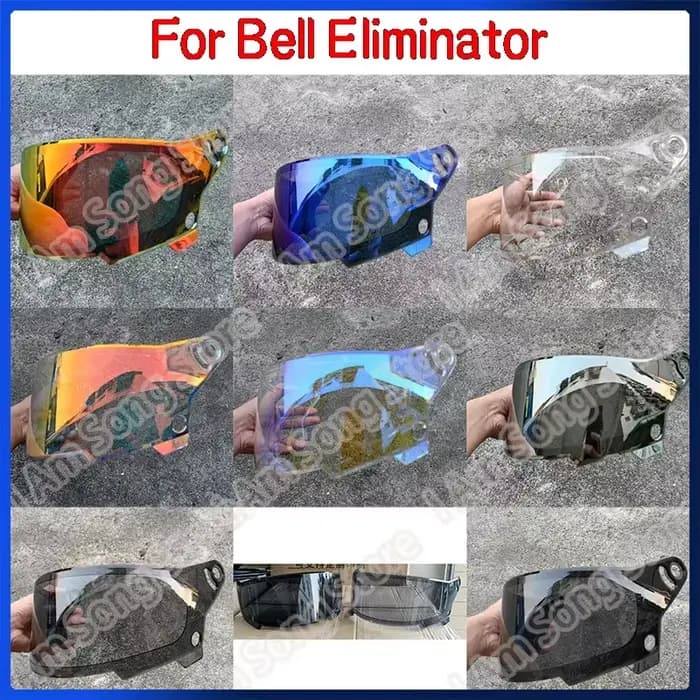 Visière de casque de moto pour Bell Eliminator