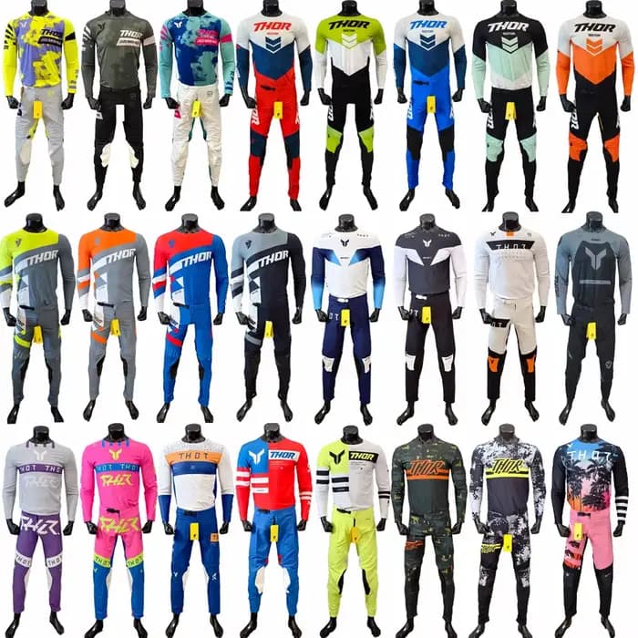 Ensemble de tenue de motocross 2026 : Maillot et pantalon tout-terrain pour la course MX
