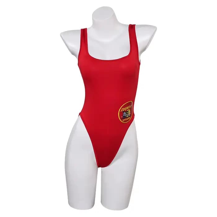 Femmes adultes C.J. Parker Cosplay combinaison d'été maillots de bain tenues maillot de bain Baywatch fantaisie Costume Halloween carnaval Costume
