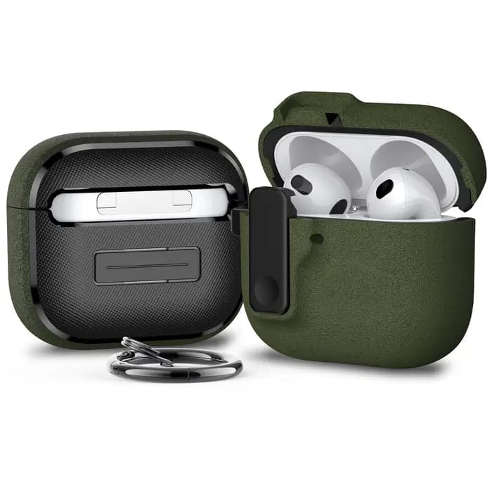 Étui de protection pour écouteurs Apple AirPods 4 3, avec verrou de sécurité, housse pour écouteurs Airpods Pro 1ère et 2ème génération, avec crochet, accessoire