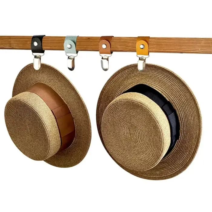 Clip de chapeau de voyage, sac à dos d'extérieur, sac de rangement de bagages, Clip de chapeau multifonctionnel, Clip de chapeau de paille, accessoires de chapeau