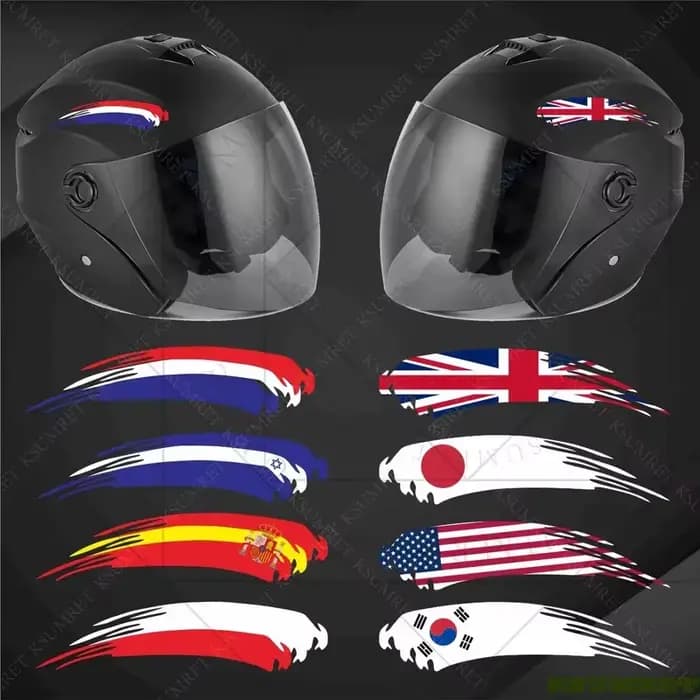 Autocollants réfléchissants pour moto