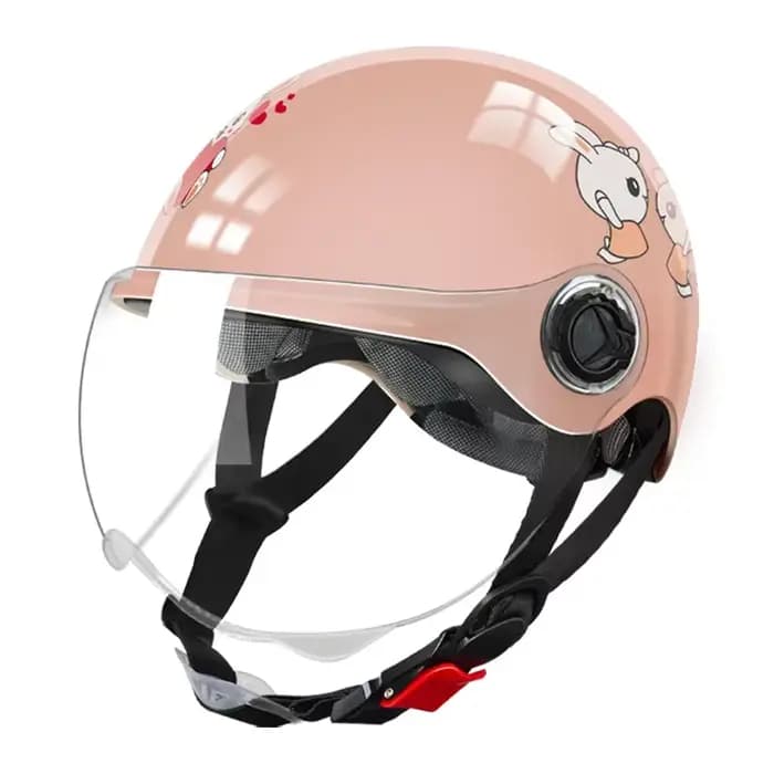 Casque de moto enfant 6-14 ans unisexe sécurité