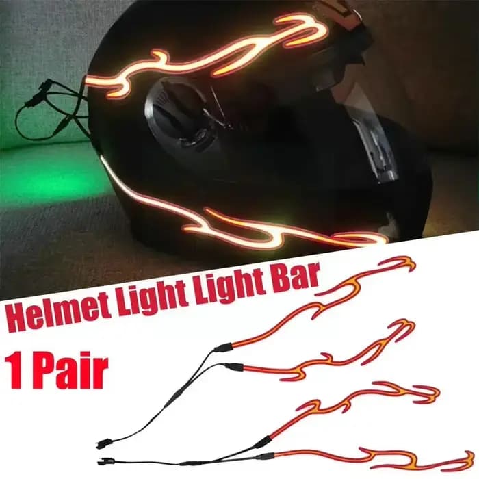 4 en 1 casque LED lumière froide Mod Kit vélo