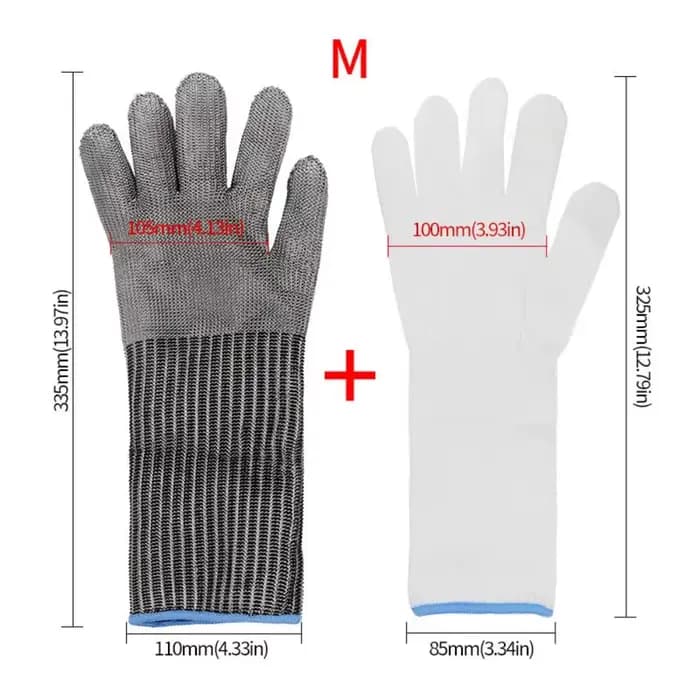 Gants de sécurité Anti-coupure confortables avec Protection des bras
