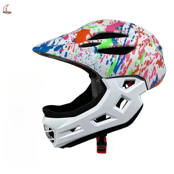 Casque pour jeunes MOON Adventure Series – Protection faciale amovible