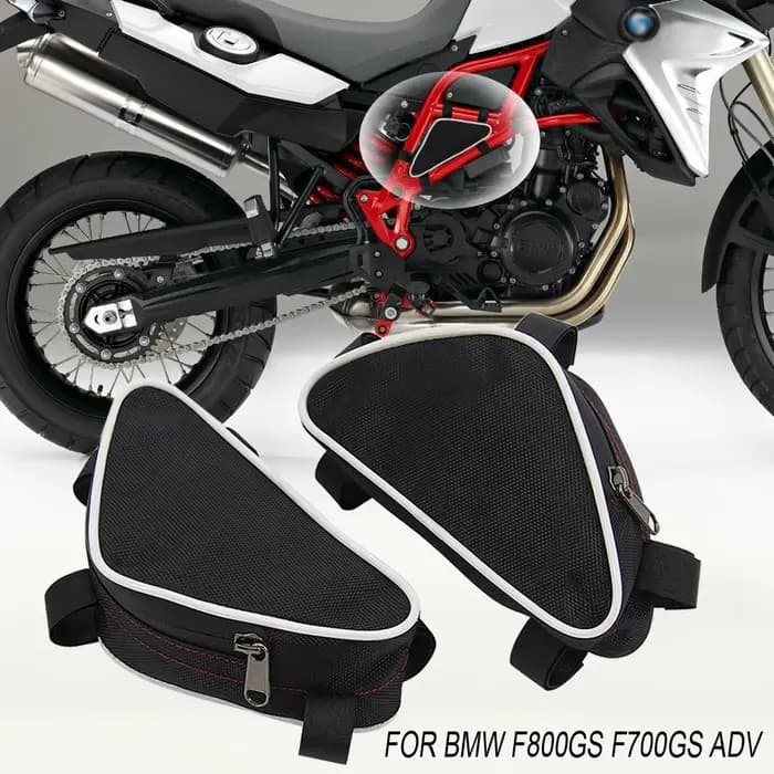 Sac latéral de cadre de moto