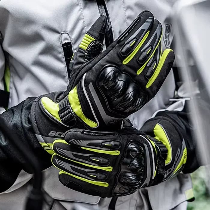 Gants de moto pour course de moto