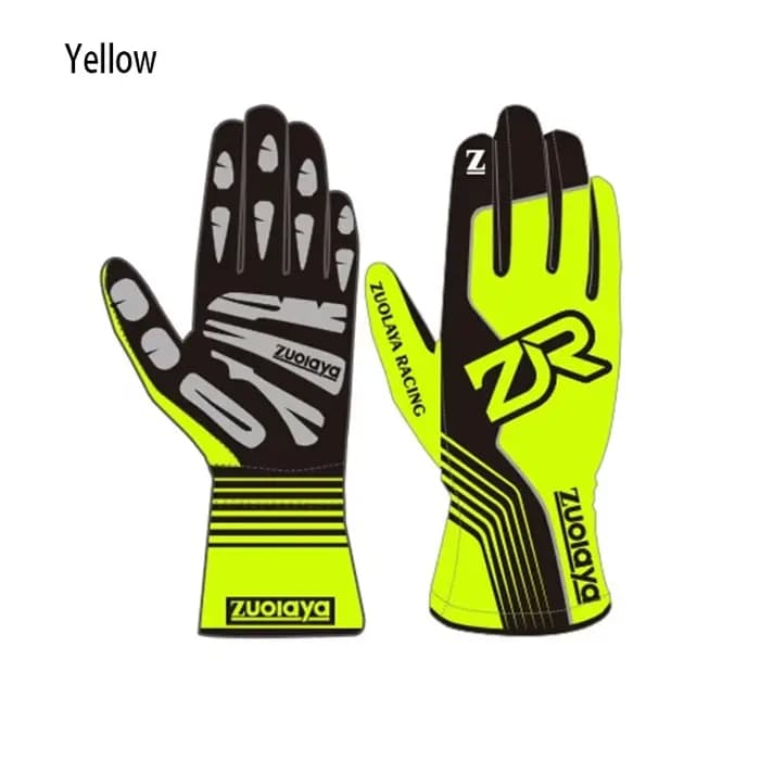 Gants de course tout-terrain pour kart en plein air