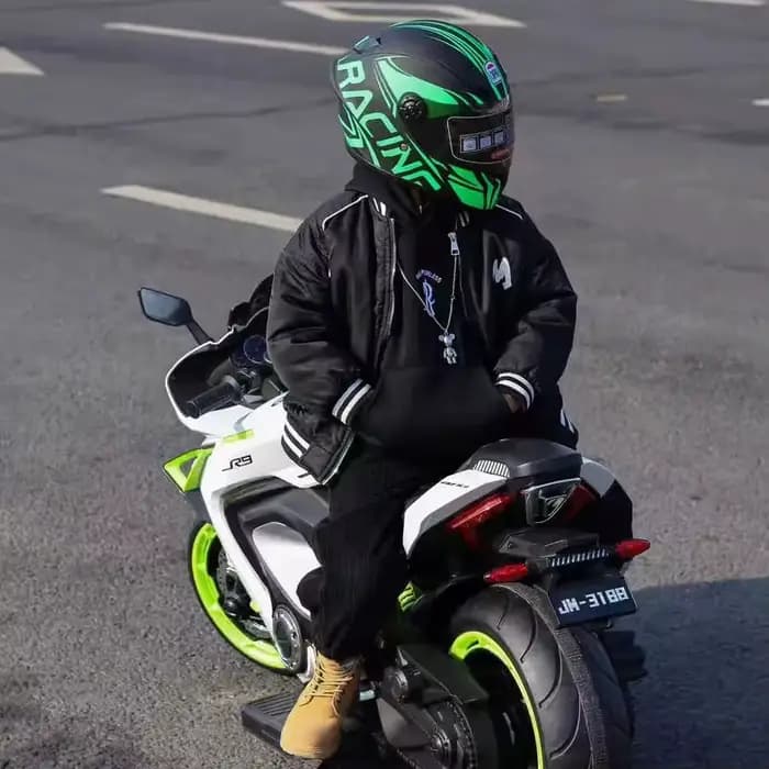 Casque de moto pour enfants