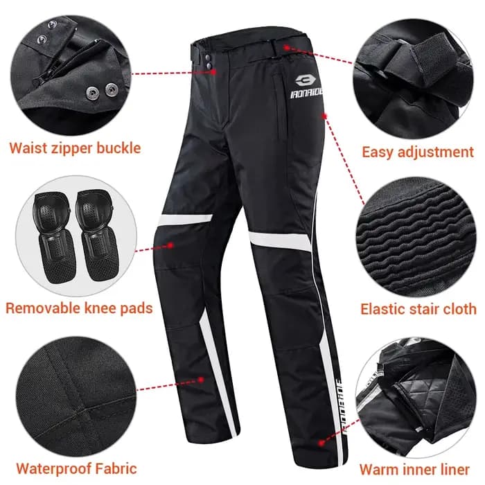 Pantalon de Moto coupe-vent