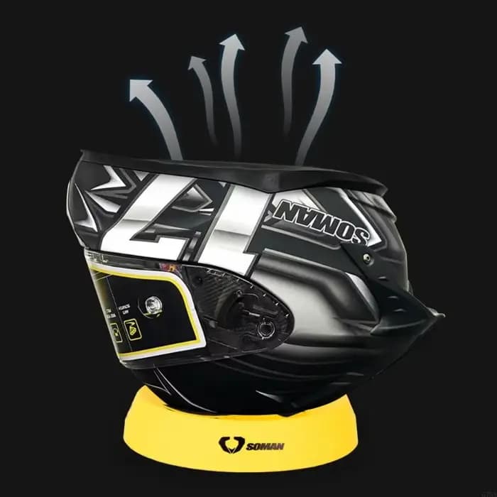 Support de casque de moto