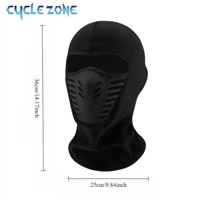 Masque thermique d'hiver pour moto