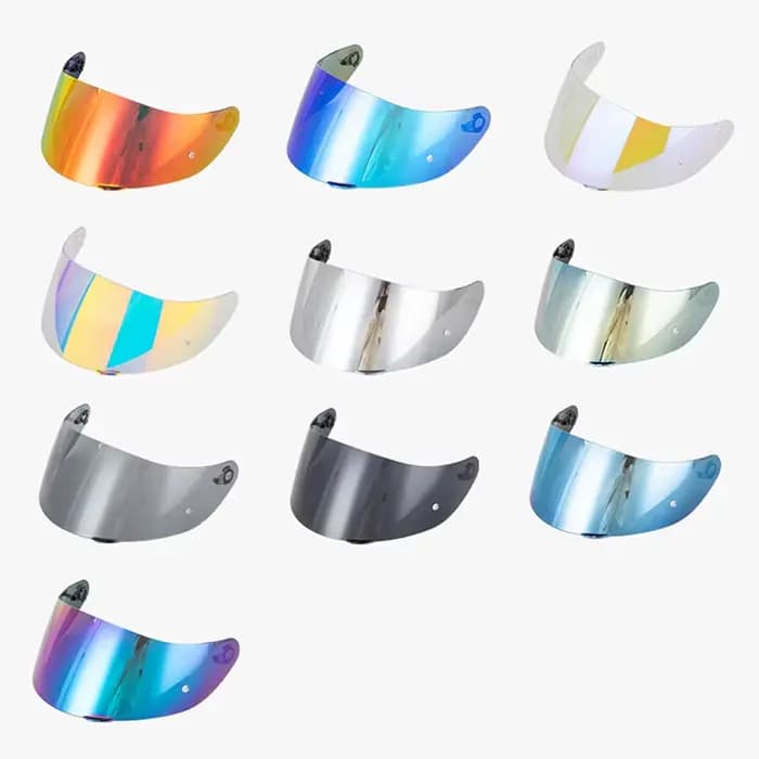 Visière de casque de moto AGV K1/K3SV/K5 - Lentille de décoloration avec bouclier de vision nocturne