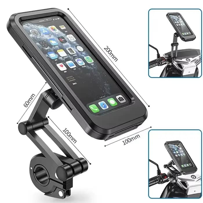 IP6X étanche moto vélo support pour téléphone portable magnétique universel