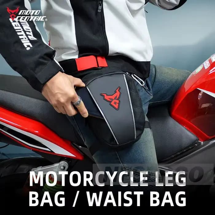 Sac de jambe de taille basse pour moto