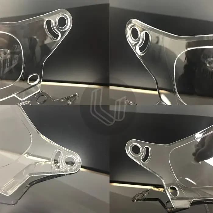 Visière de casque de moto