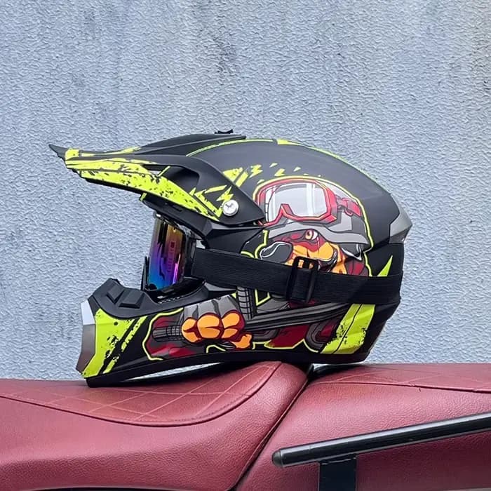 Casque de Motocross pour moto Dirt Bike vtt VTT DH MX hors route Capacetes casques
