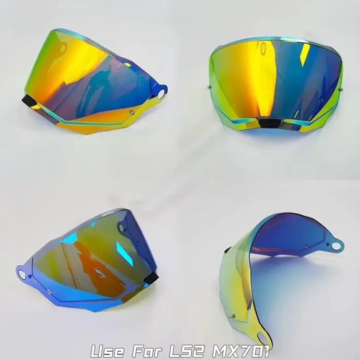Visière de casque pour LS2 MX701 EXPLORER C Motocross détachable rallye tout-terrain