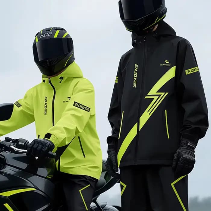 Combinaison de pluie pour moto homme et femme