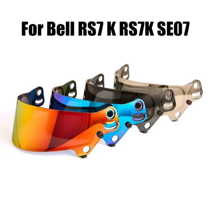 Casque de Moto visière complète visage complet pour Bell RS7 GP3 série 7 UV anti-rayures pare-vent lunettes