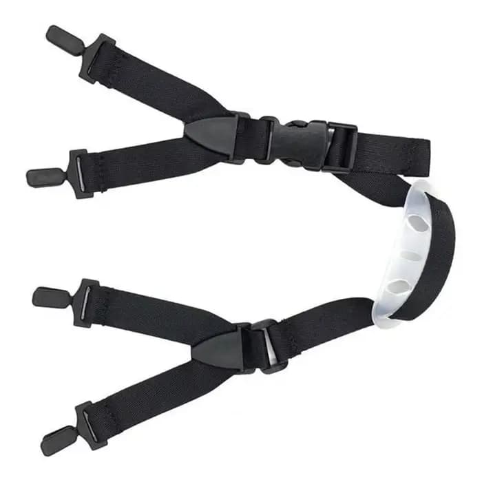 Sécurité amovible avec mentonnière Durable en forme de Y casques durs