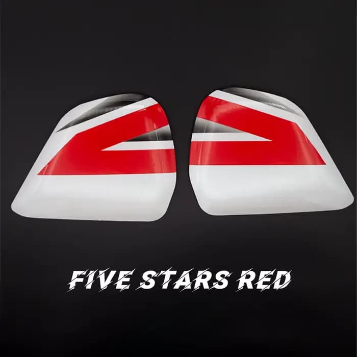 Ensemble de housses de bouclier pour casques de moto ARAI RX7X
