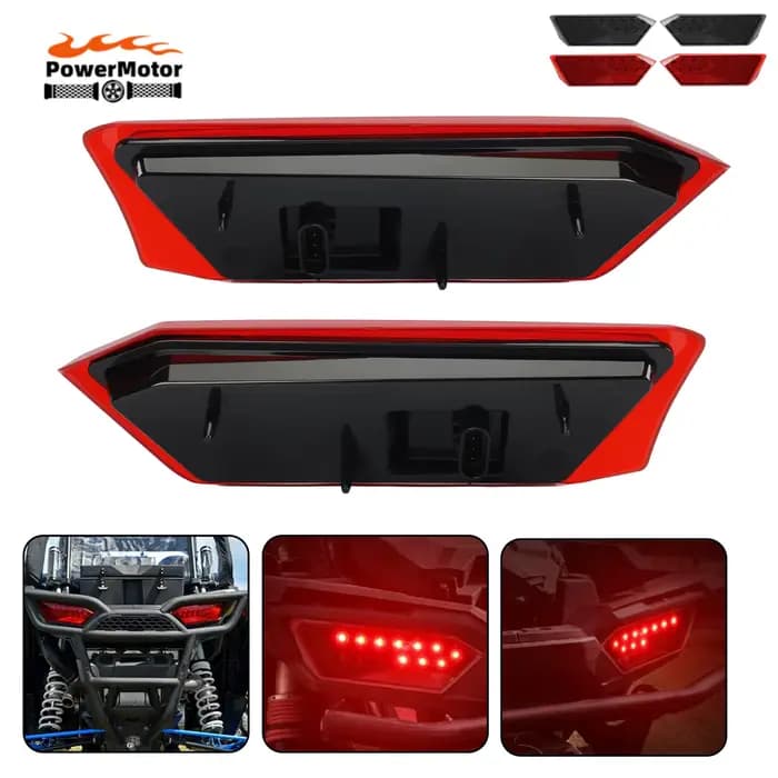 Feu arrière LED pour Motocross Polaris
