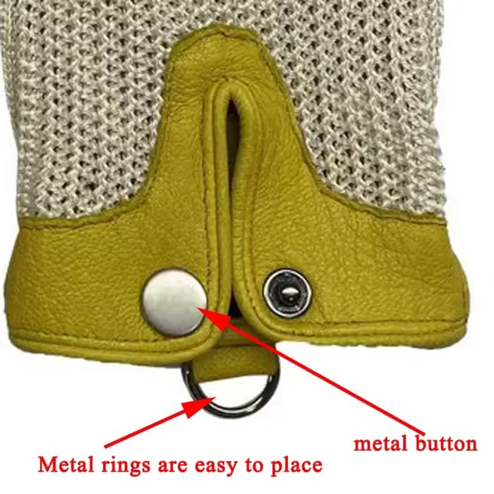 Gants en peau d'agneau pour hommes