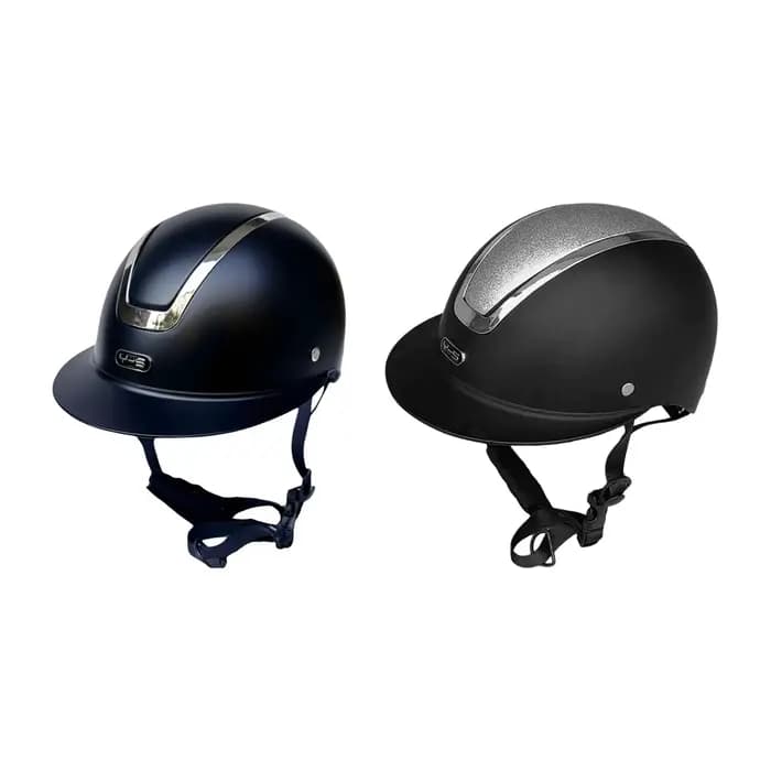 Casque d'équitation réglable avec sangle de menton sécurisée