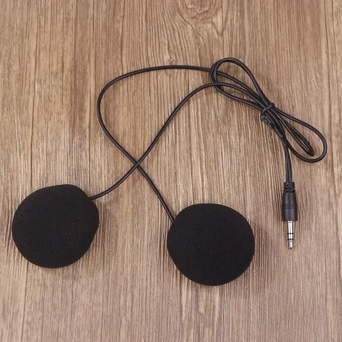 Microphone pour casque Cardo Freecom/Spirit – Micro à fil souple et haut-parleur 3