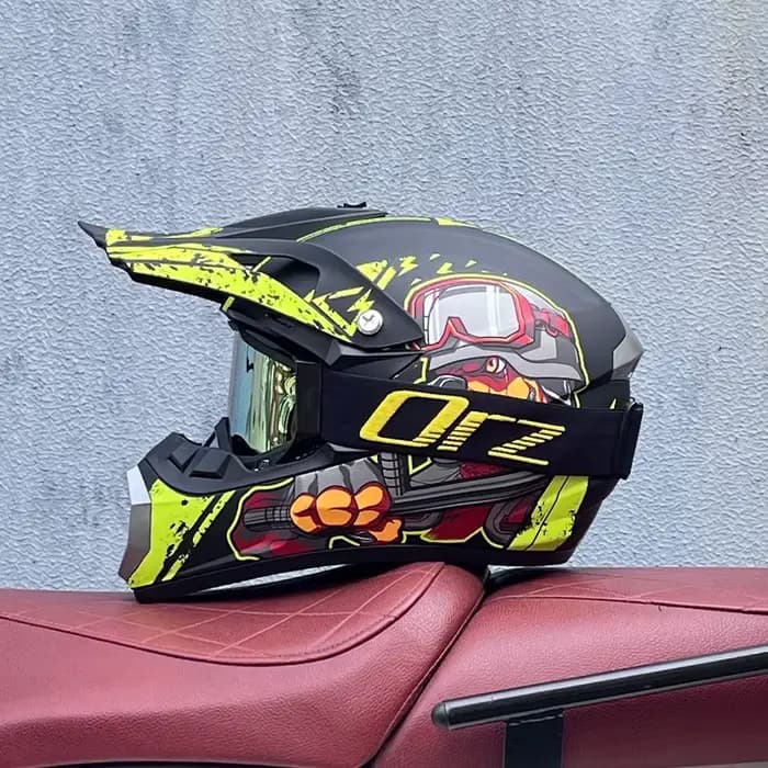 Hommes Motocross casque hors route professionnel Atv Cross casques vtt Dh course Moto