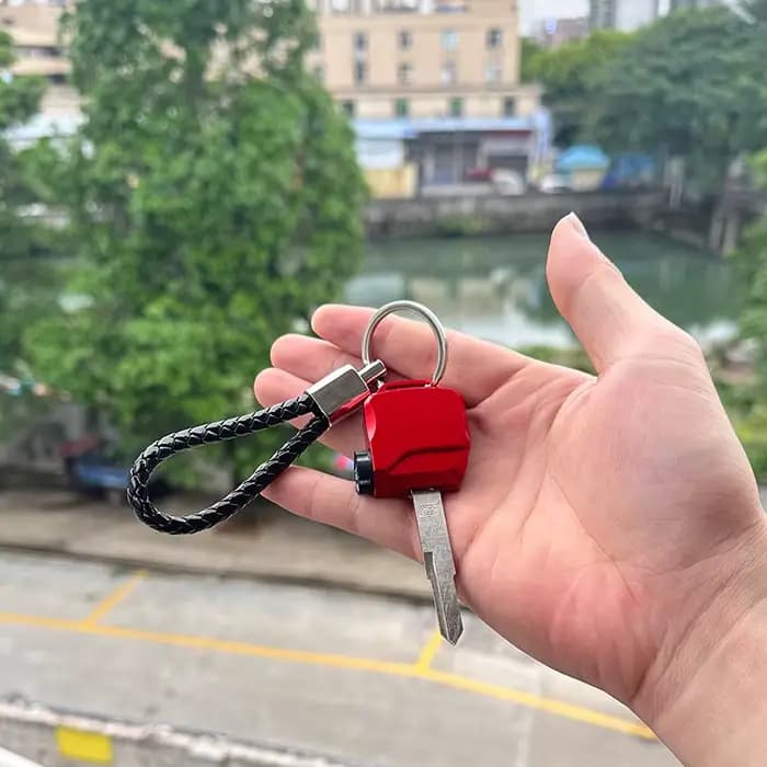 Accessoire porte-clés coque