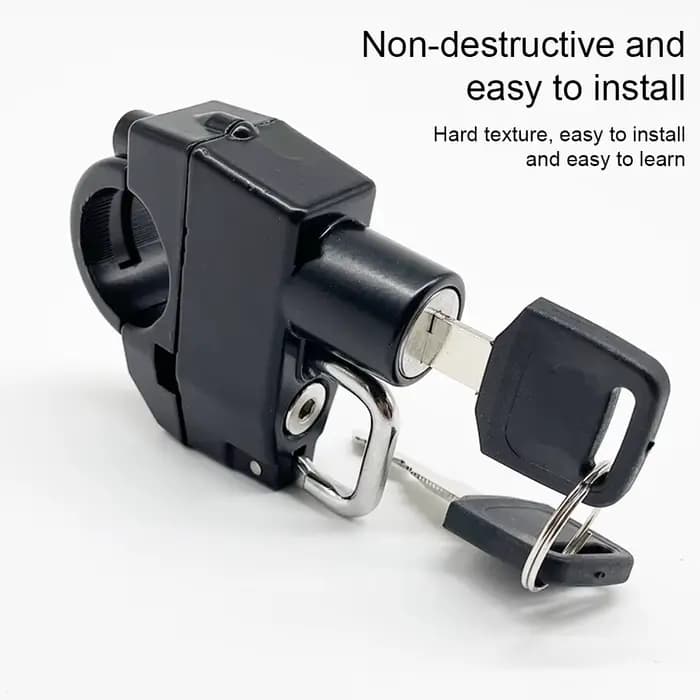 Serrure de casque antivol