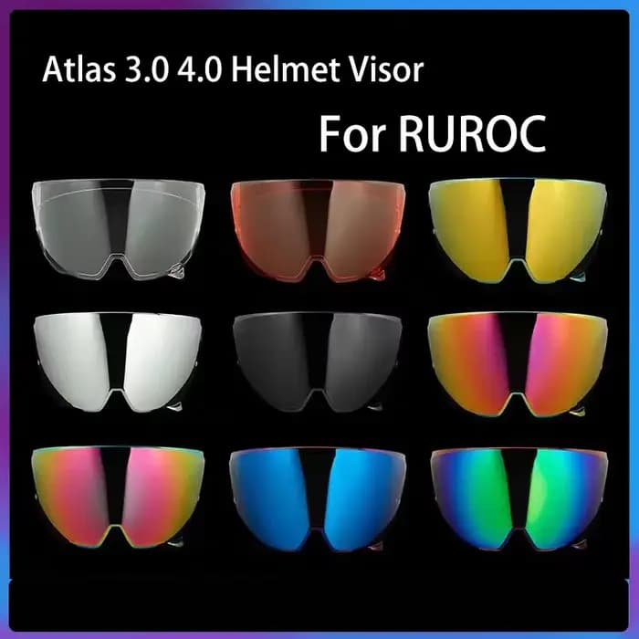 Visière de casque de Moto pour RUROC ATLAS 3.0 4.0