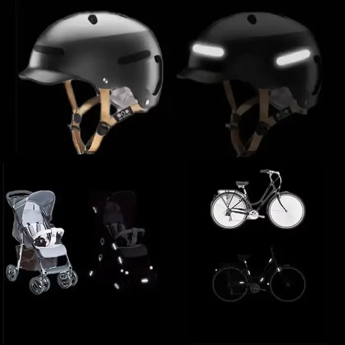 Autocollants réfléchissants pour moto
